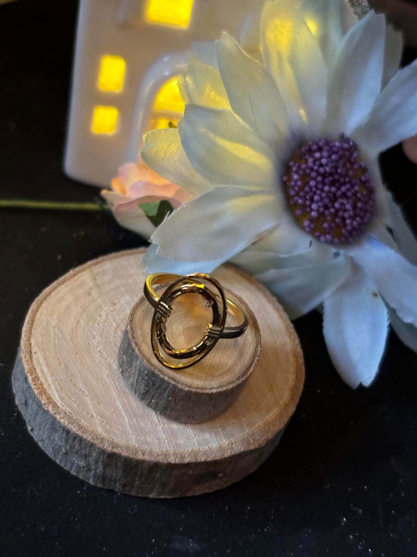 Ovalie bague