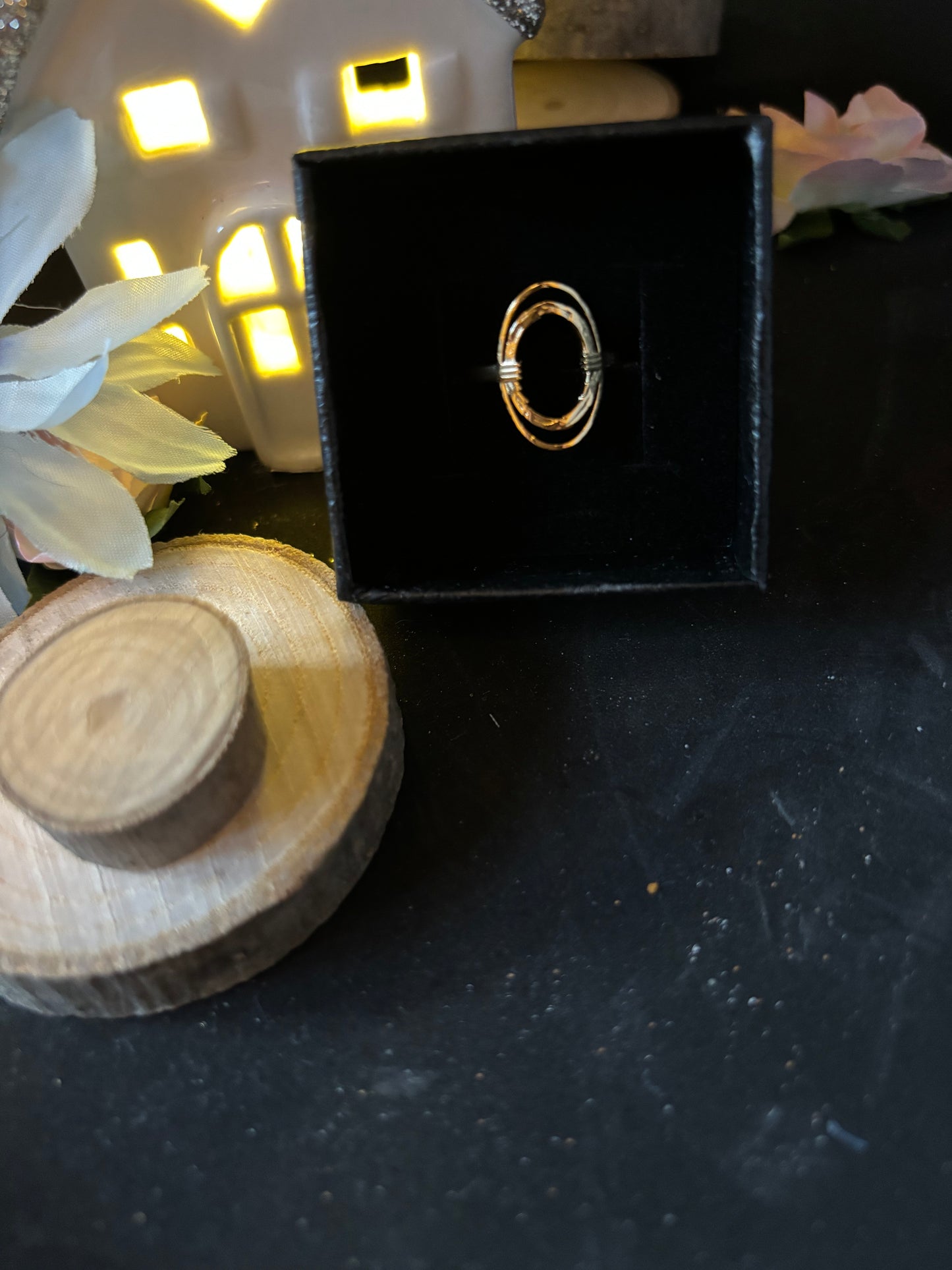 Ovalie bague