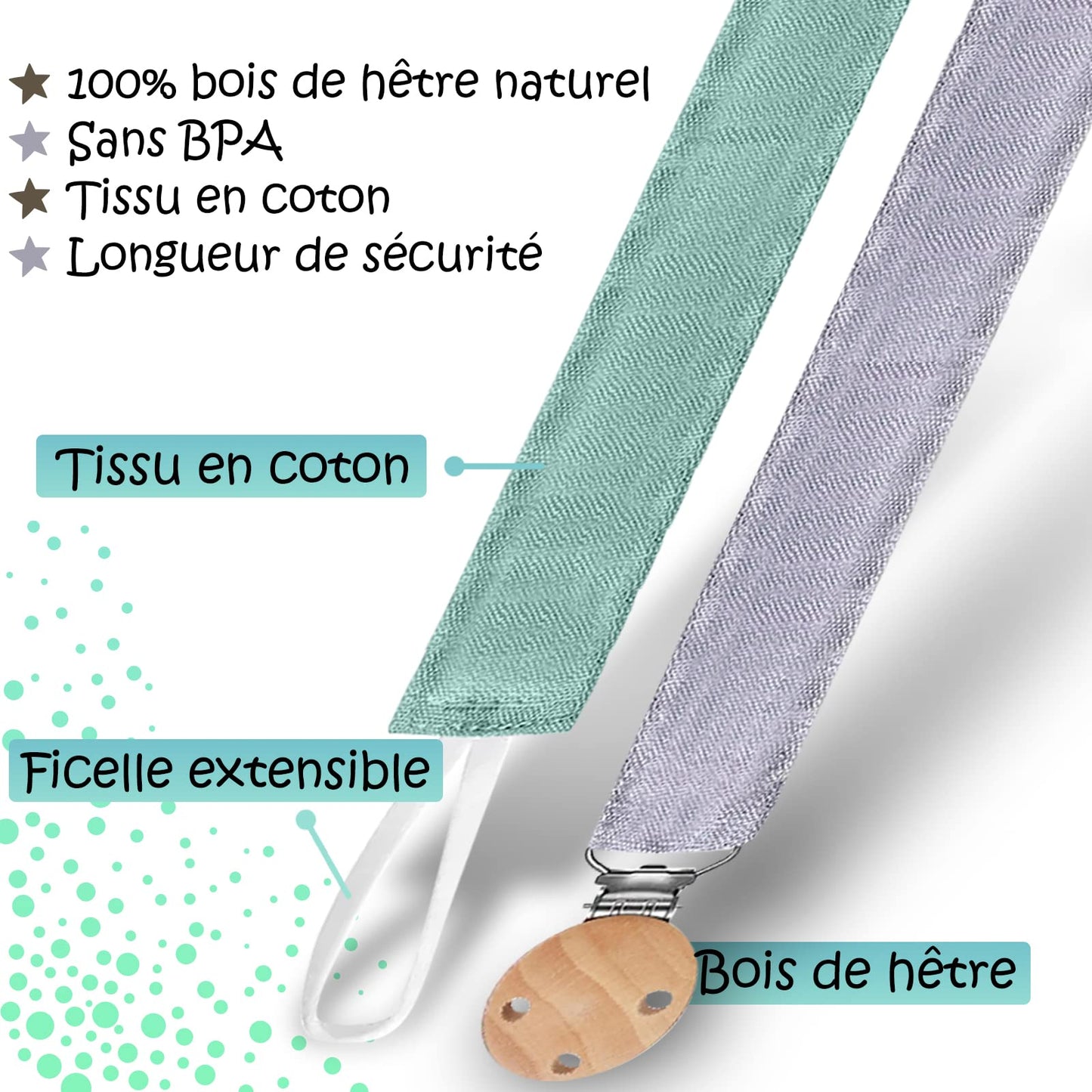 Attache tétine